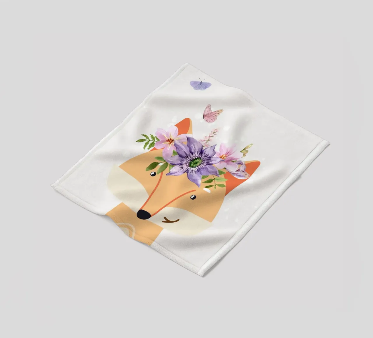 LITTLE FOX coperta in pile da Einfach Uebel