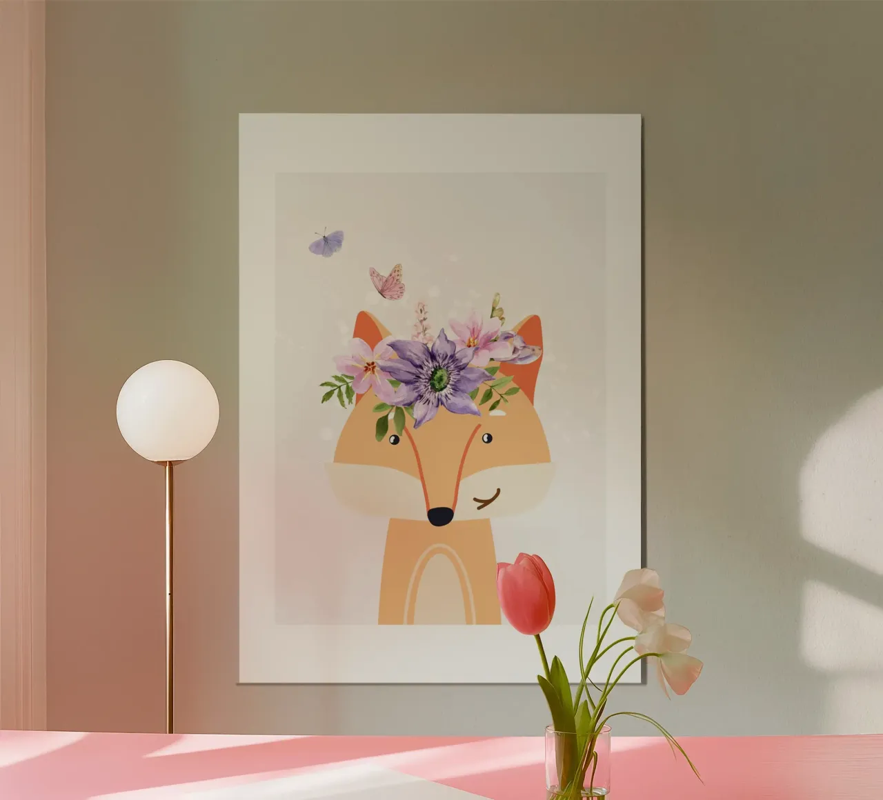 LITTLE FOX alluminio dibond da Einfach Uebel