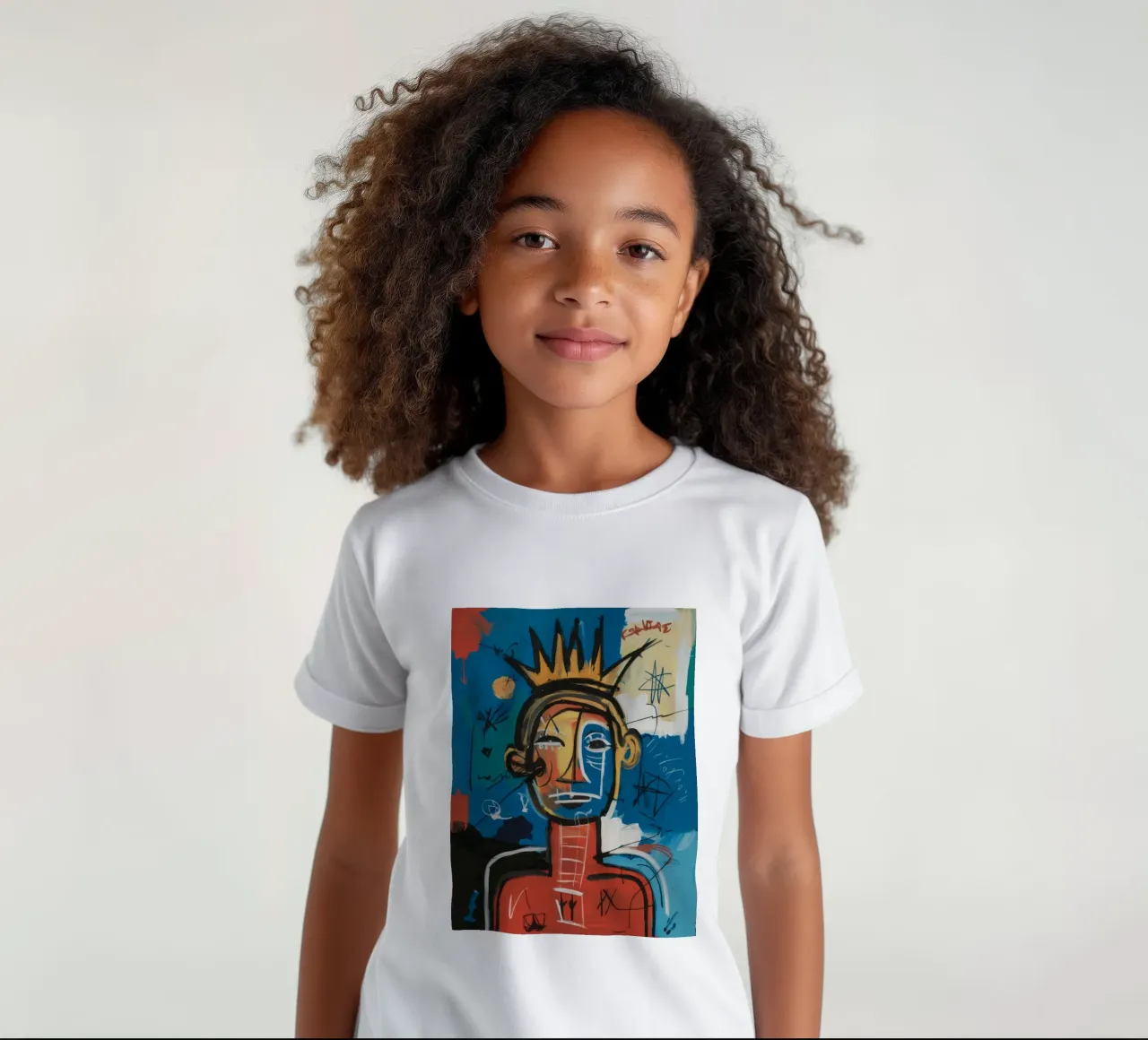 Royal Abstract Essence kids t-shirt by Muse Fragments