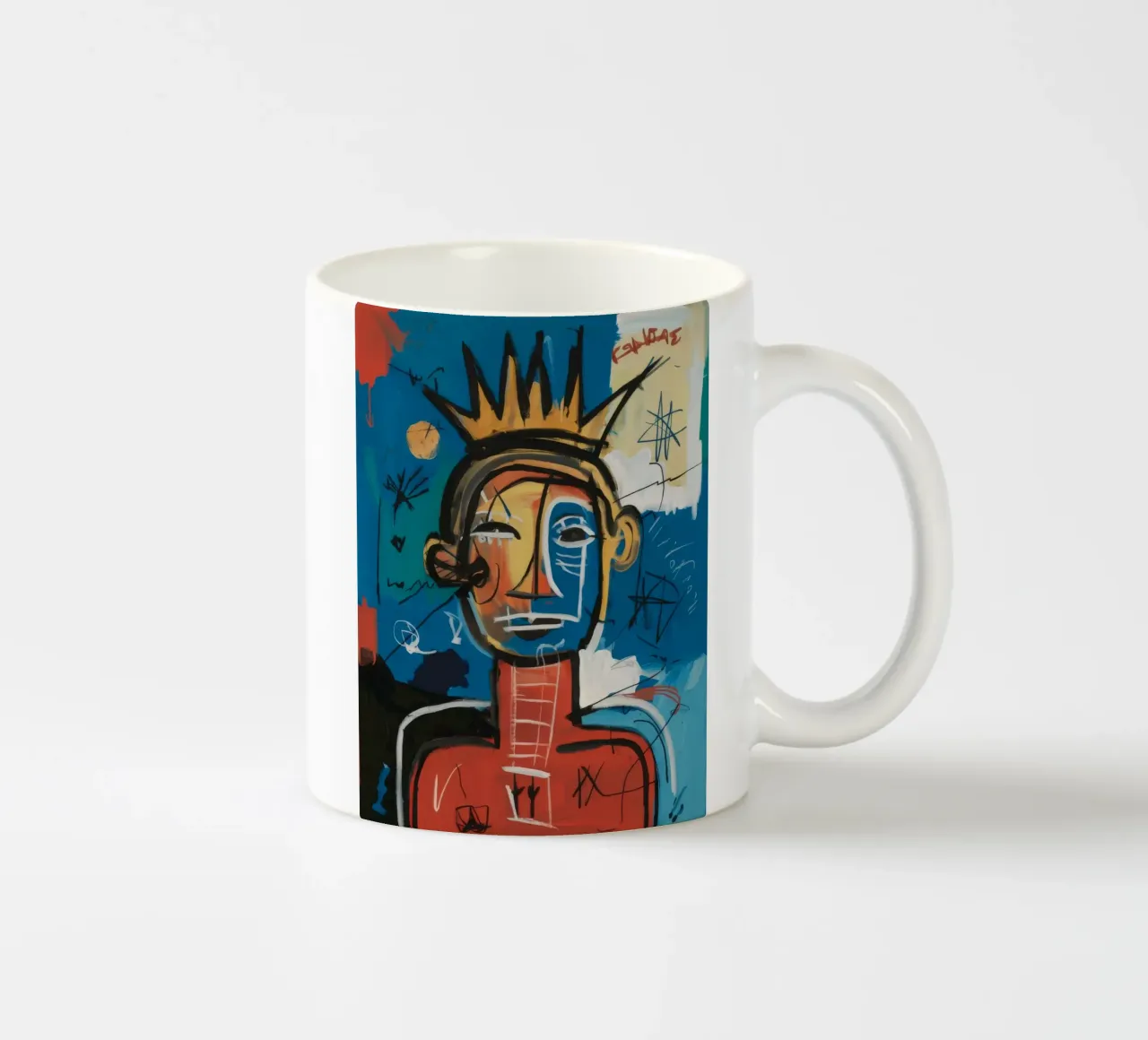 Essenza reale astratta tazza in ceramica da Muse Fragments