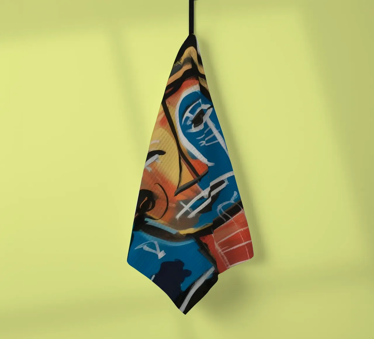 Essence abstraite royale torchon de Muse Fragments