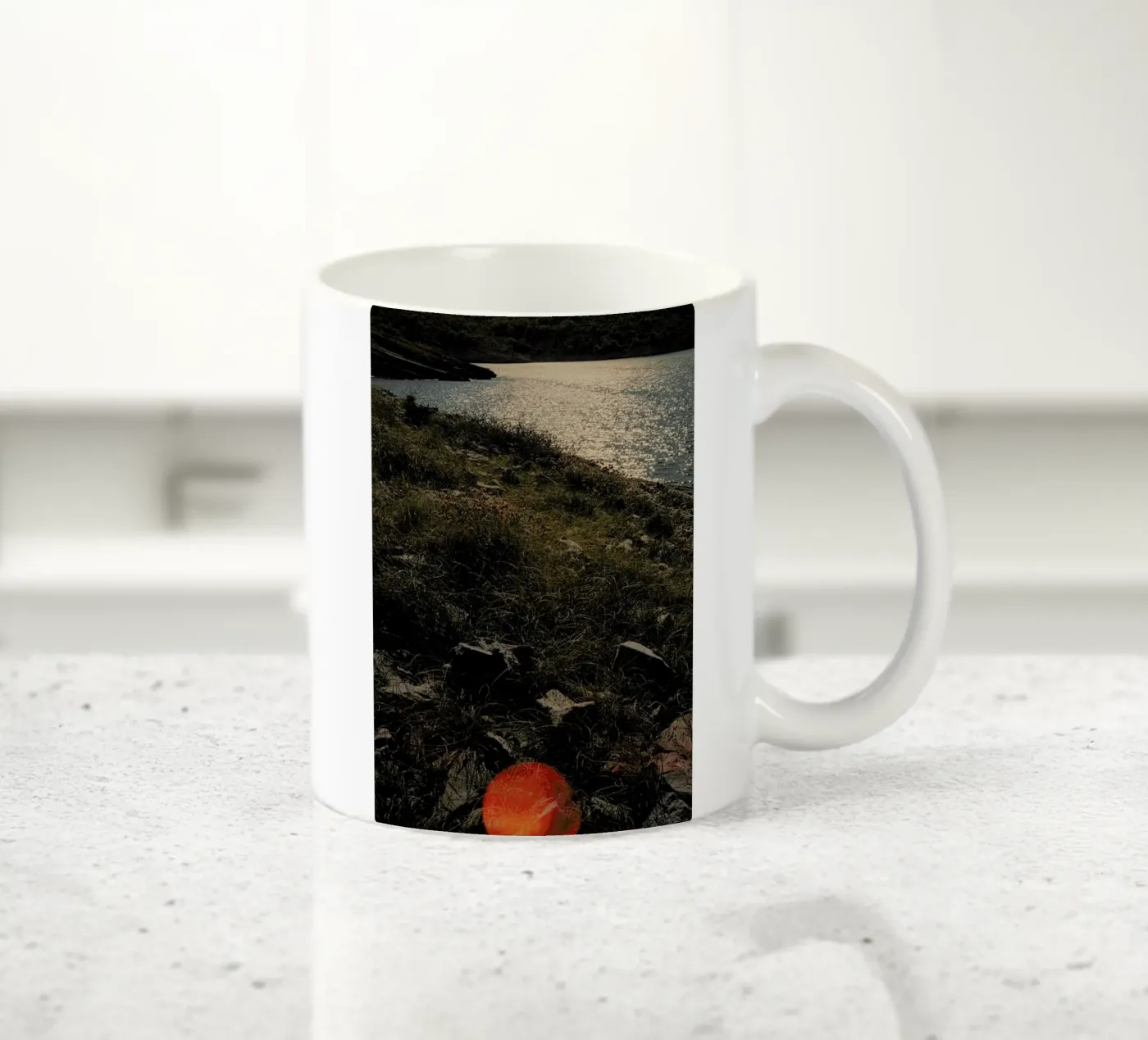 Sunburn ceramic mug by Picture On The Fridge
