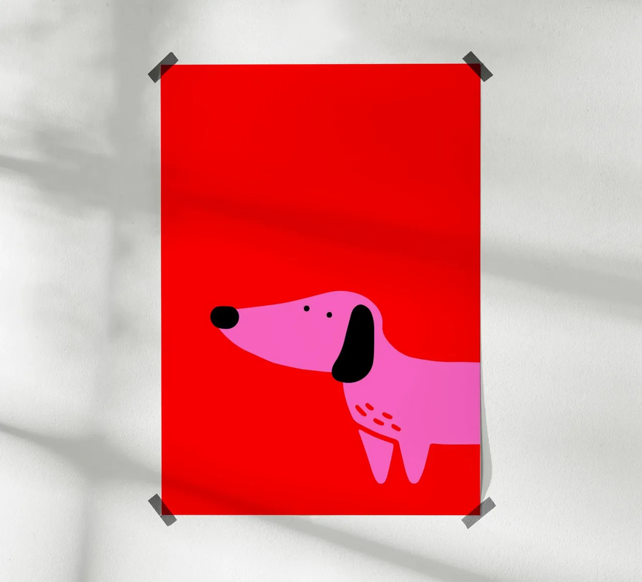 Dog 1 poster da DigiWunderwerk