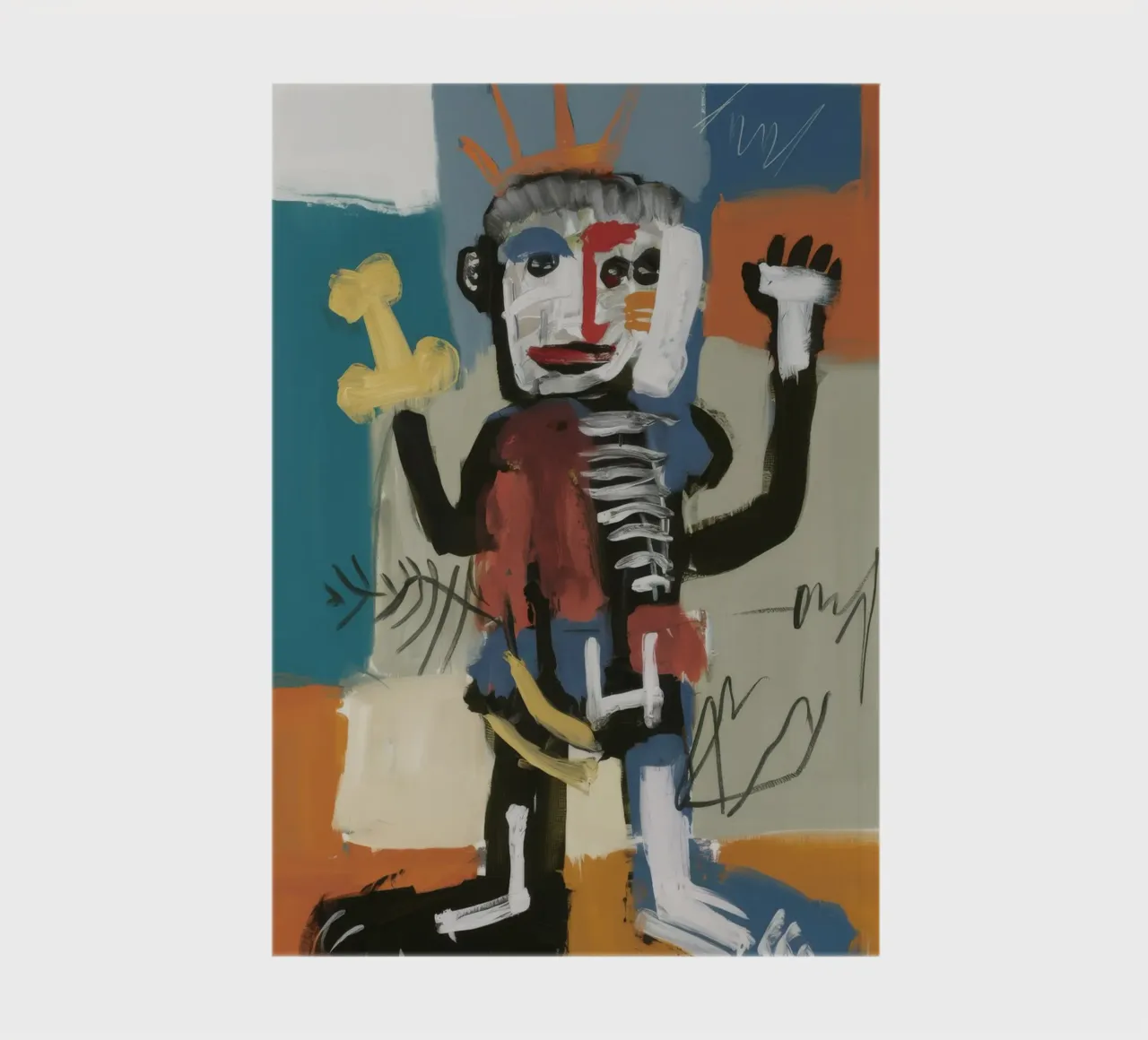 Skeleton Marching On notebook by Muse Fragments