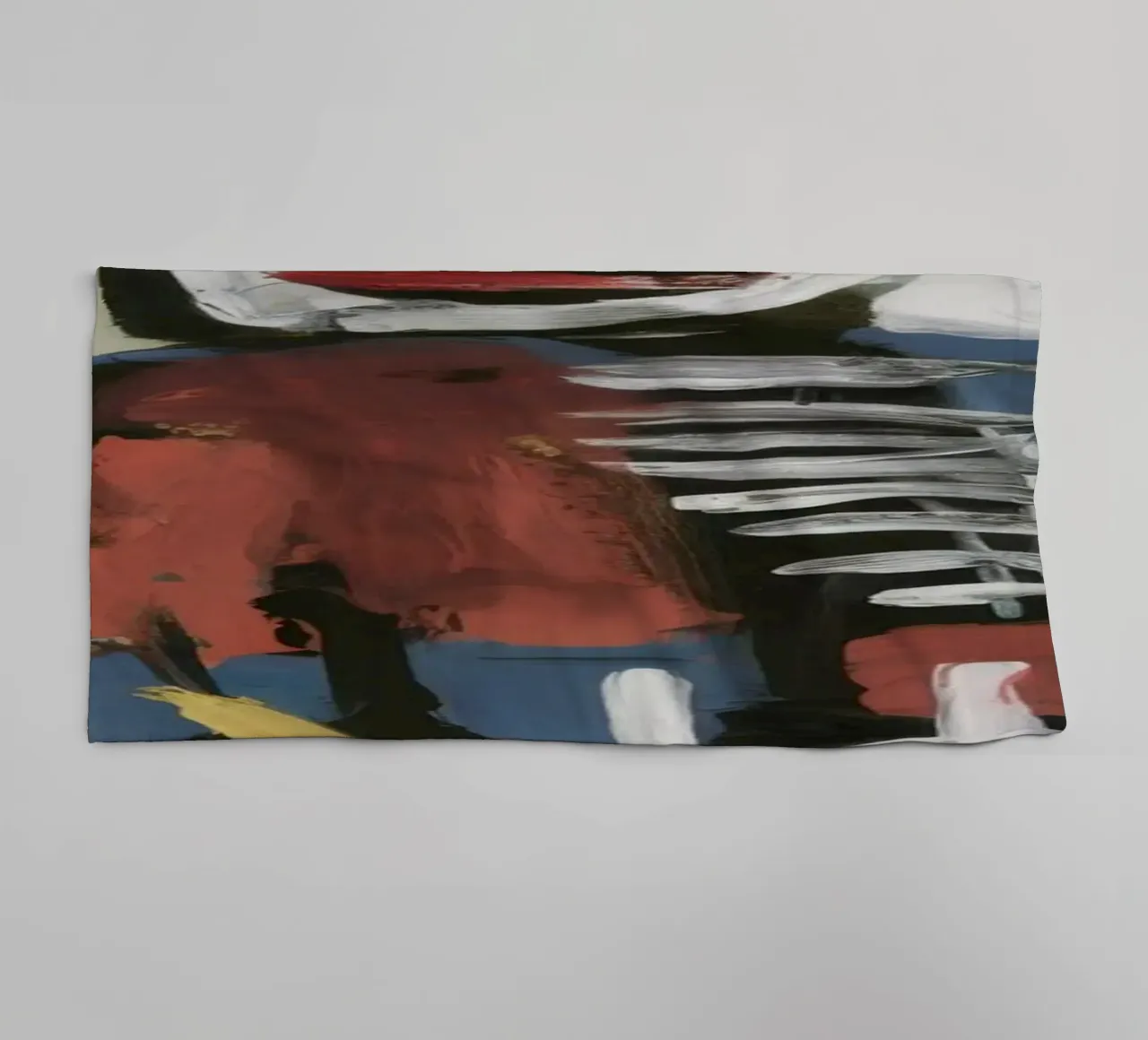 Skeleton Marching On towel by Muse Fragments