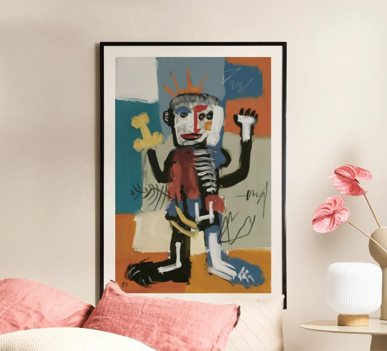 Scheletro in marcia poster da Muse Fragments