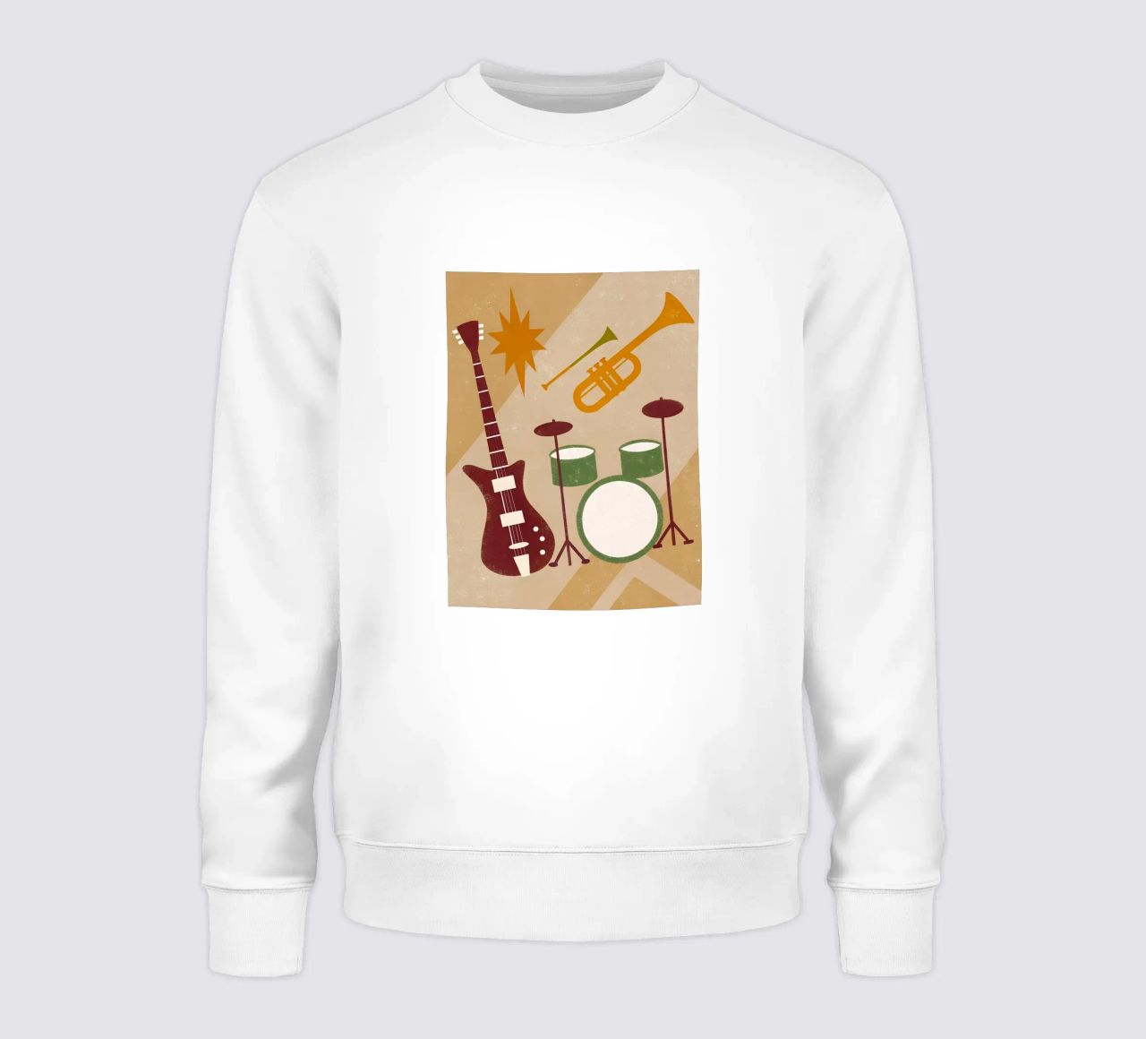 Musica pop retrò felpa da THE LATEST SHOP