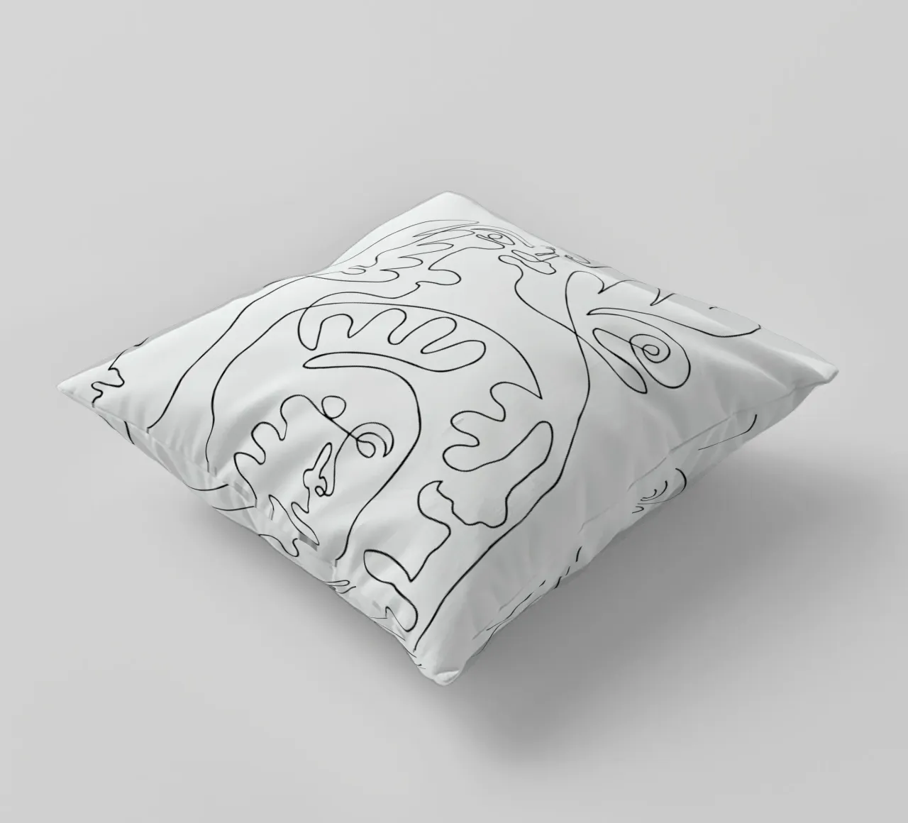 Merging decorative cushion by Pure