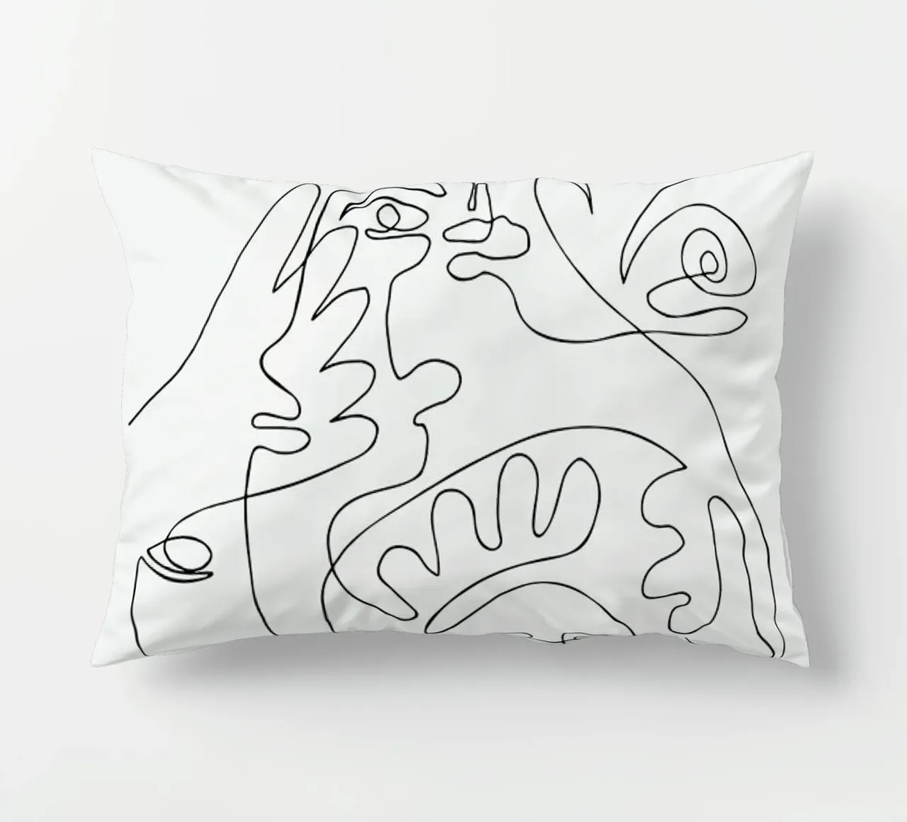Merging decorative cushion by Pure
