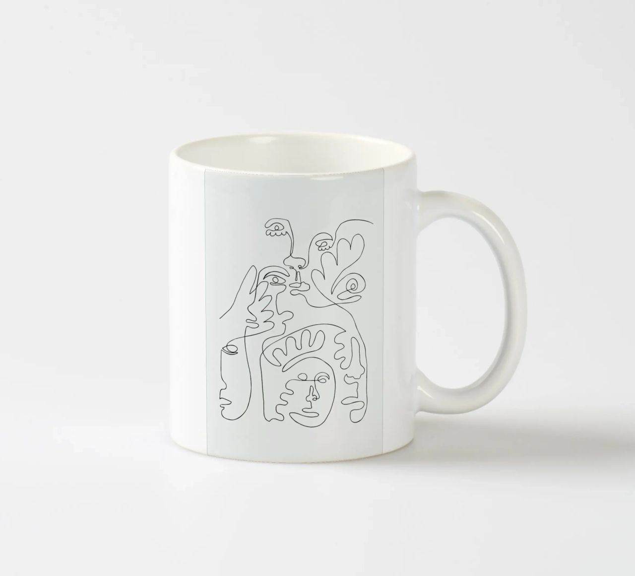 Merging tazza in ceramica da Pure