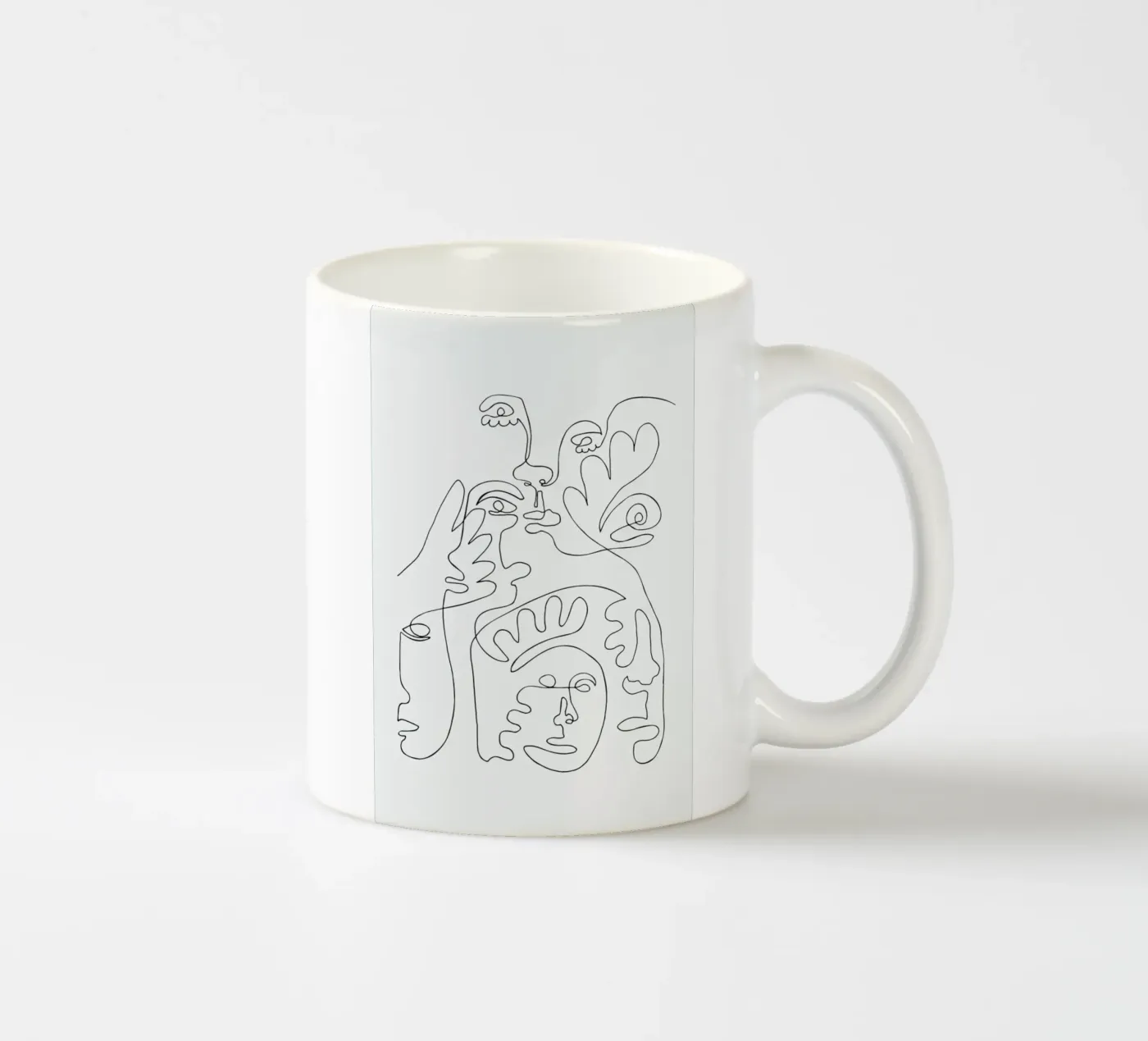 Merging ceramic mug by Pure