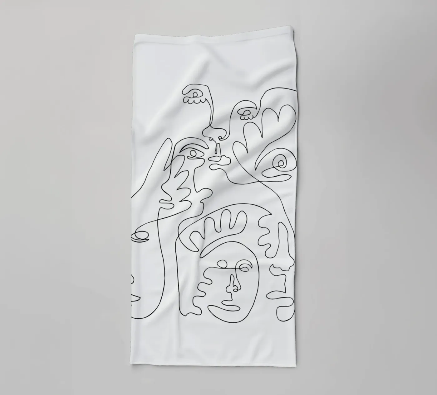 Merging badhanddoek van Pure