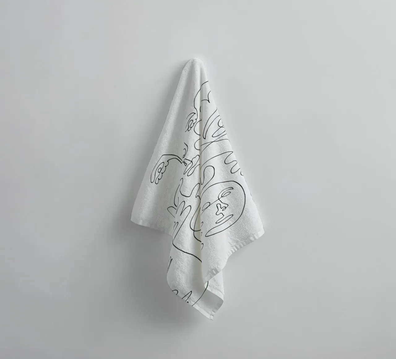 Merging asciugamano da bagno da Pure