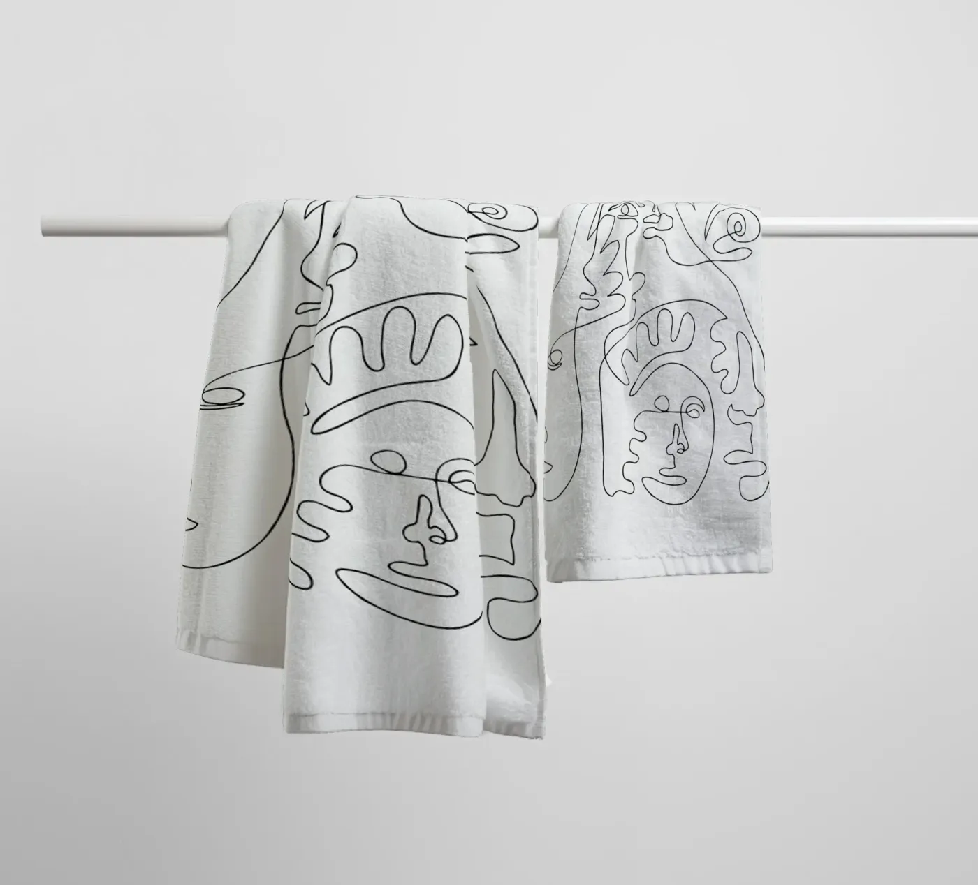 Merging badhanddoek van Pure