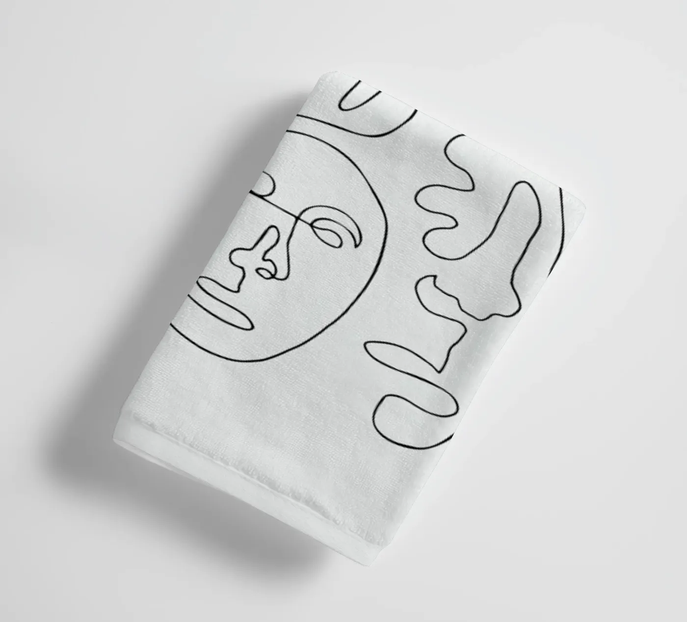 Merging badhanddoek van Pure