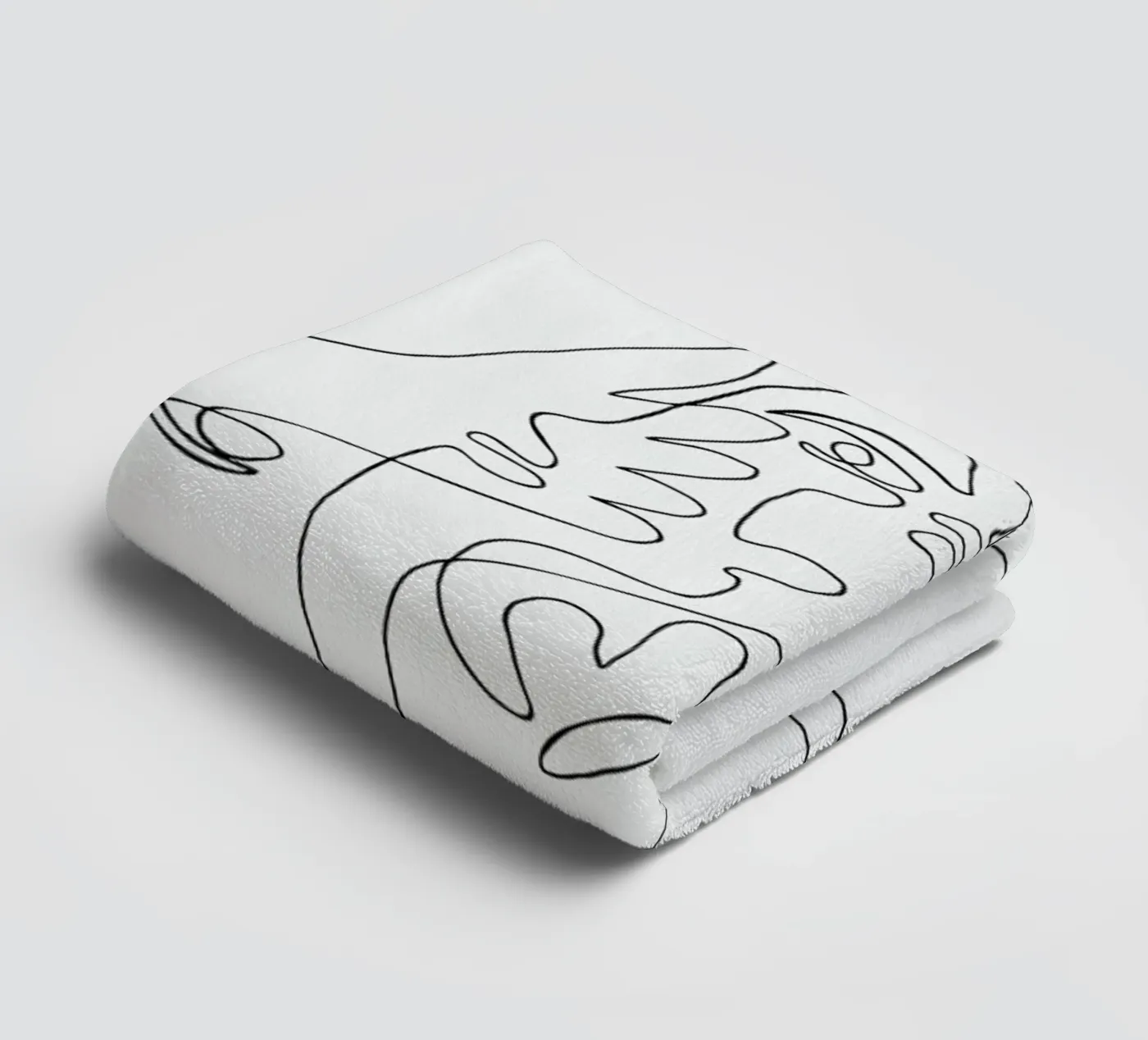 Merging badhanddoek van Pure