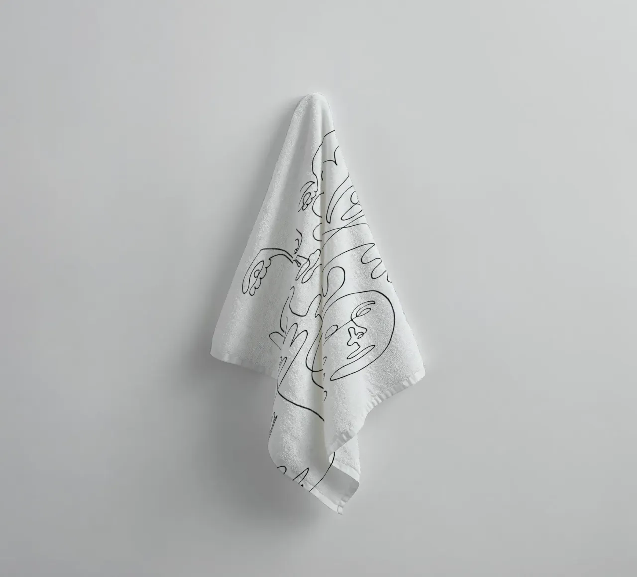 Merging asciugamano da bagno da Pure