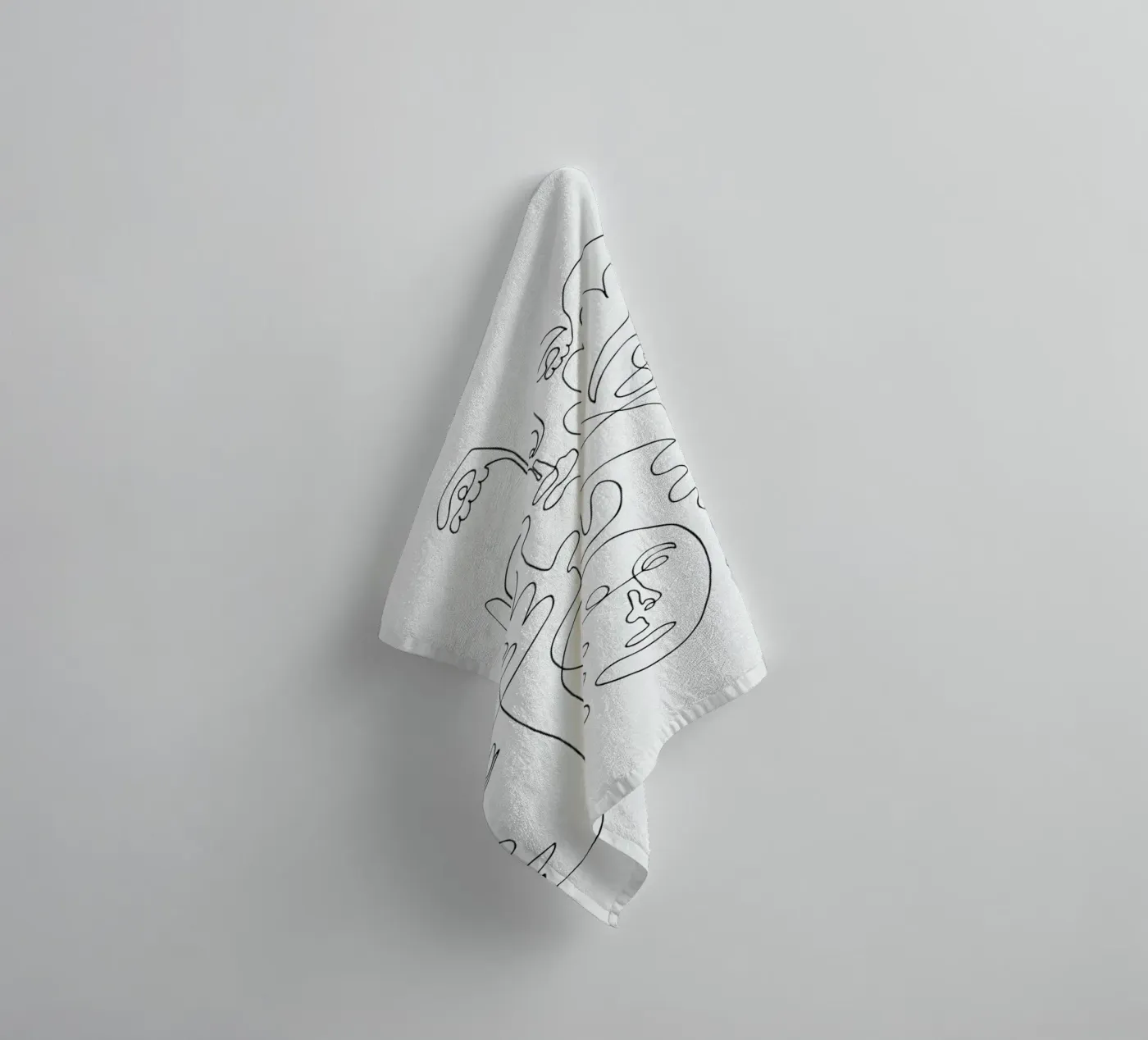 Merging badhanddoek van Pure