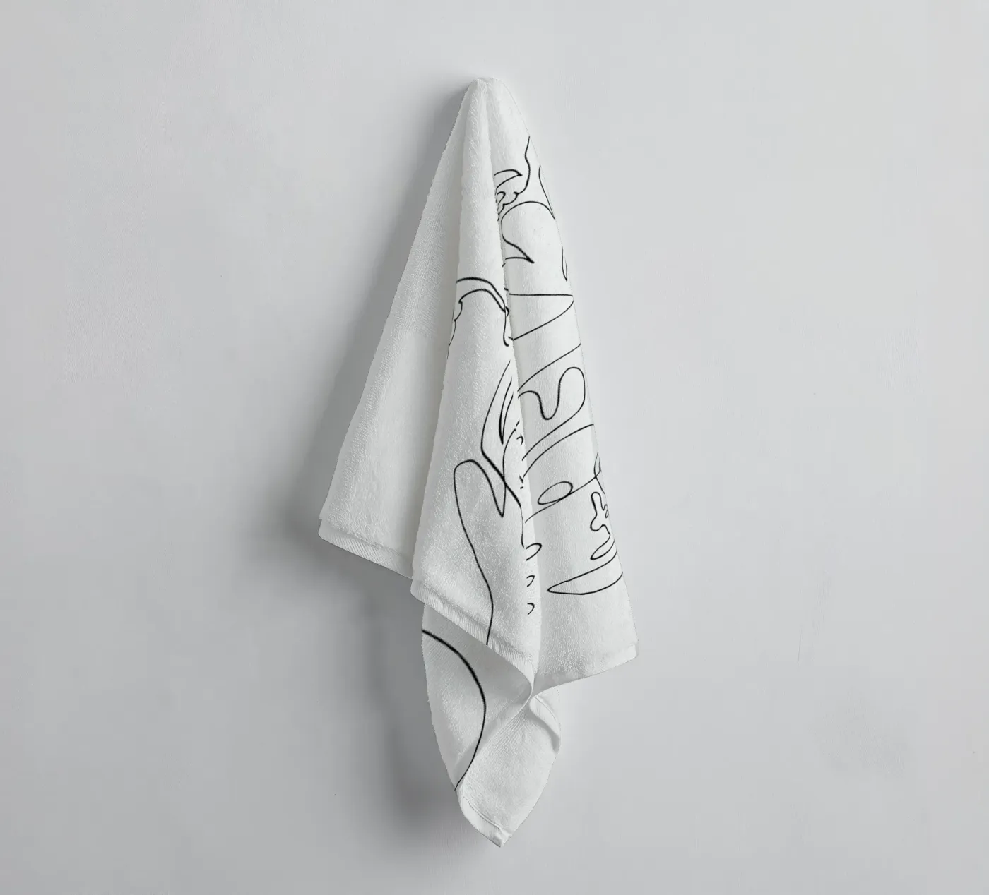 Merging badhanddoek van Pure