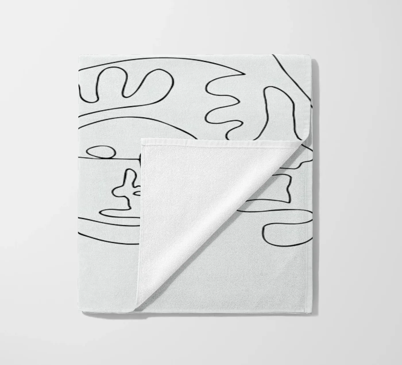 Merging strandhanddoek van Pure