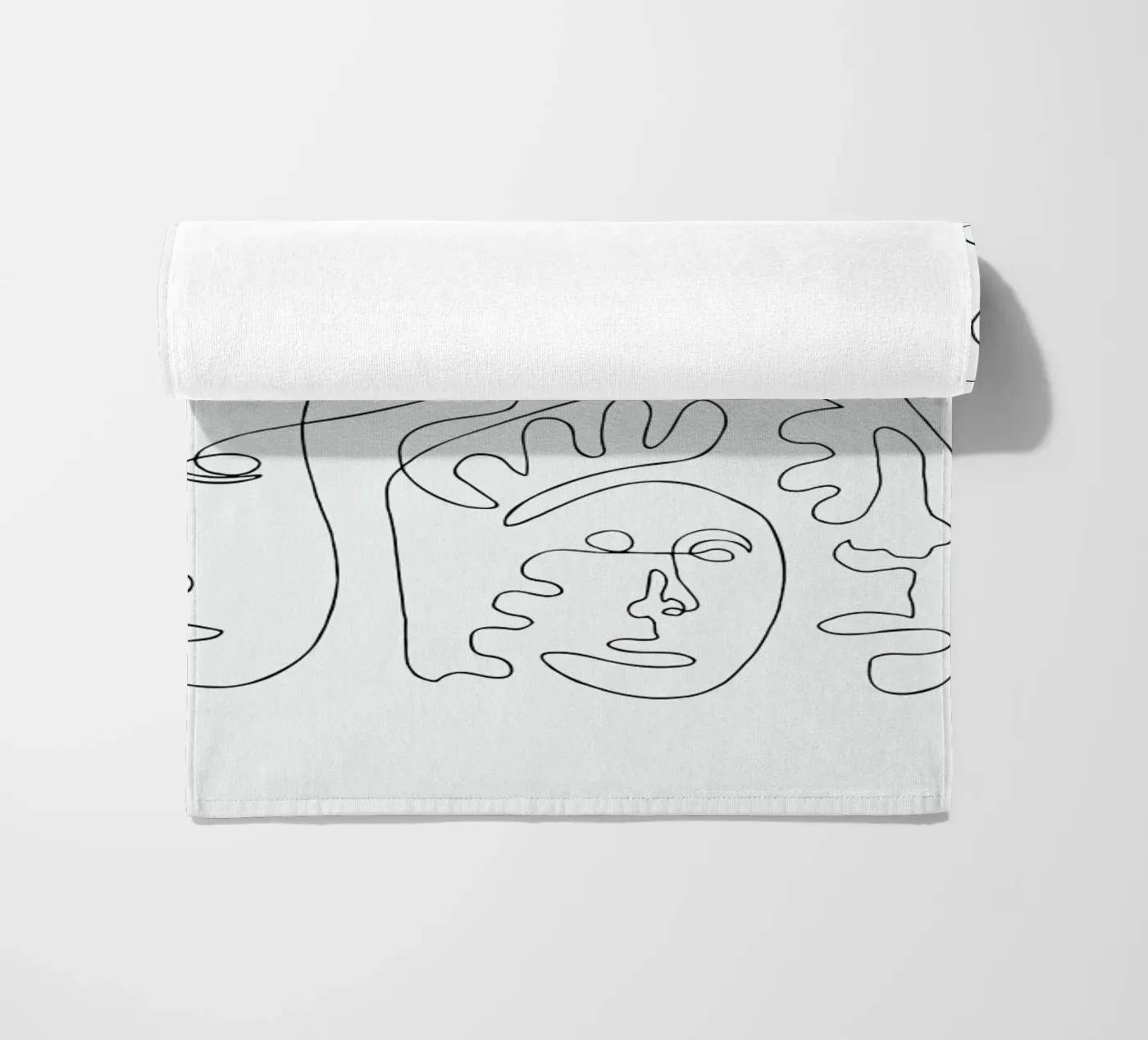 Merging strandhanddoek van Pure