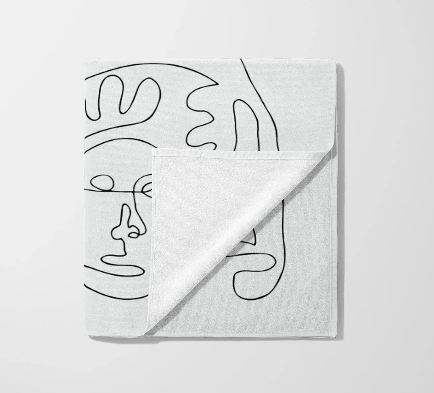 Merging strandhanddoek van Pure