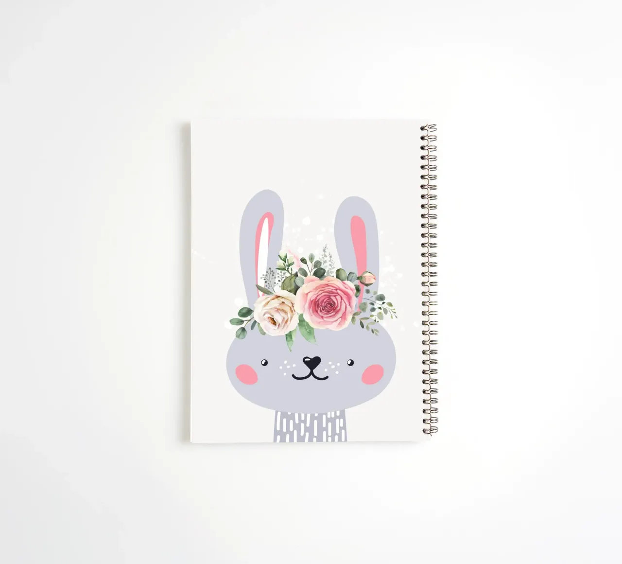 LITTLE RABBIT spiral notebook by Einfach Uebel