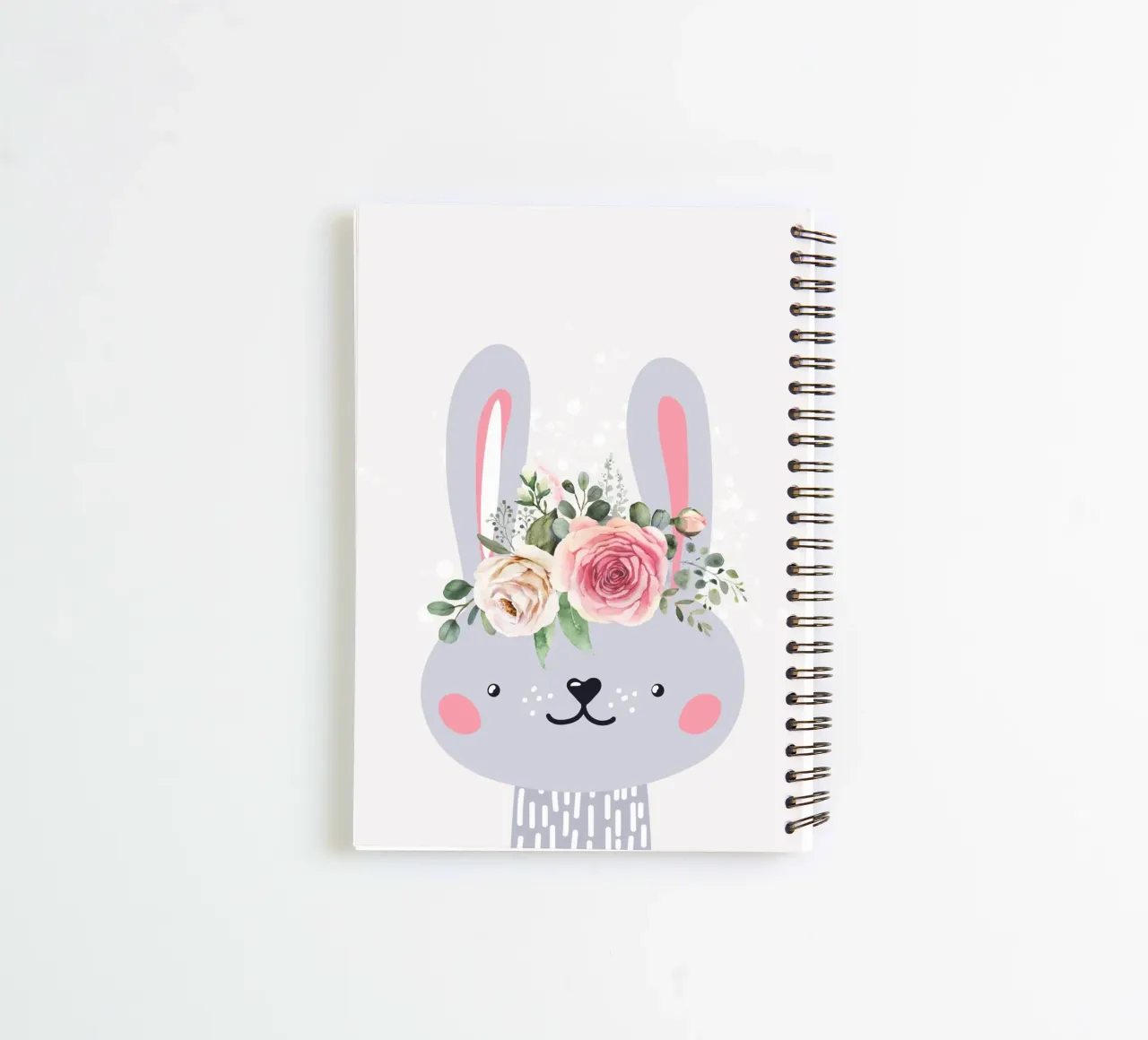 LITTLE RABBIT spiral notebook by Einfach Uebel