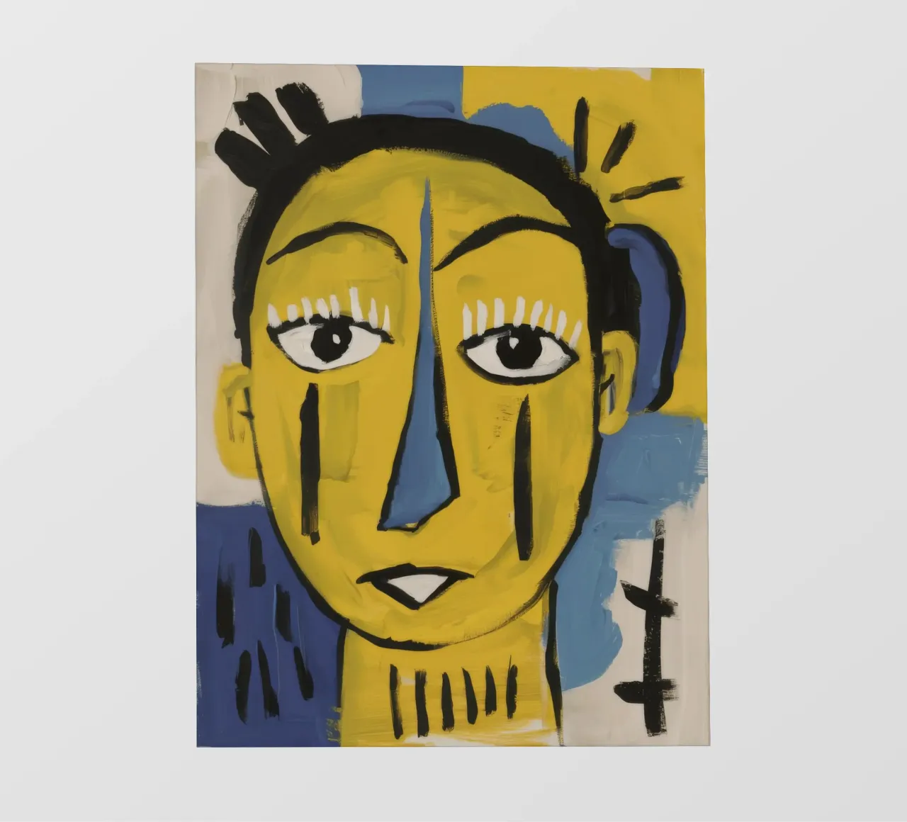 Abstract Crowned Head photo wallpaper by Muse Fragments