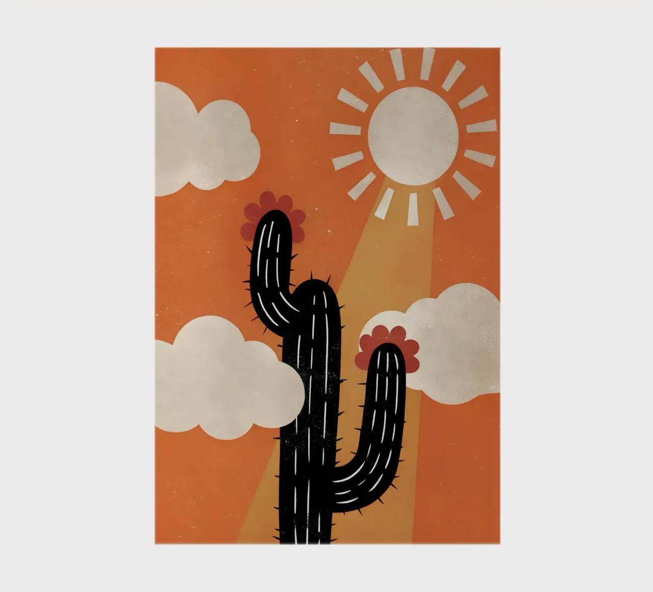 Cactus e sole Retro Pop diario da THE LATEST SHOP