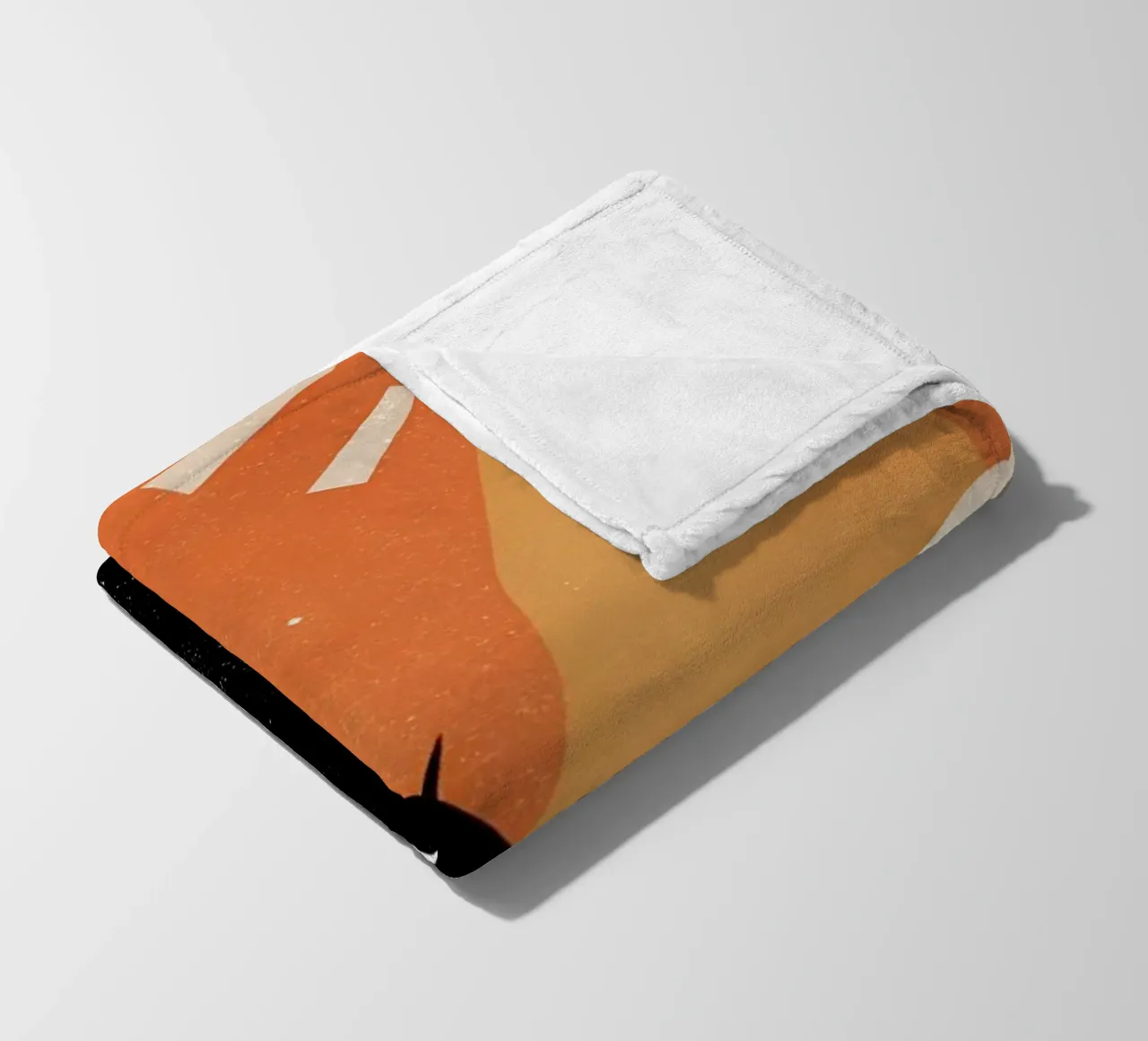 Cactus e sole Retro Pop coperta in pile da THE LATEST SHOP