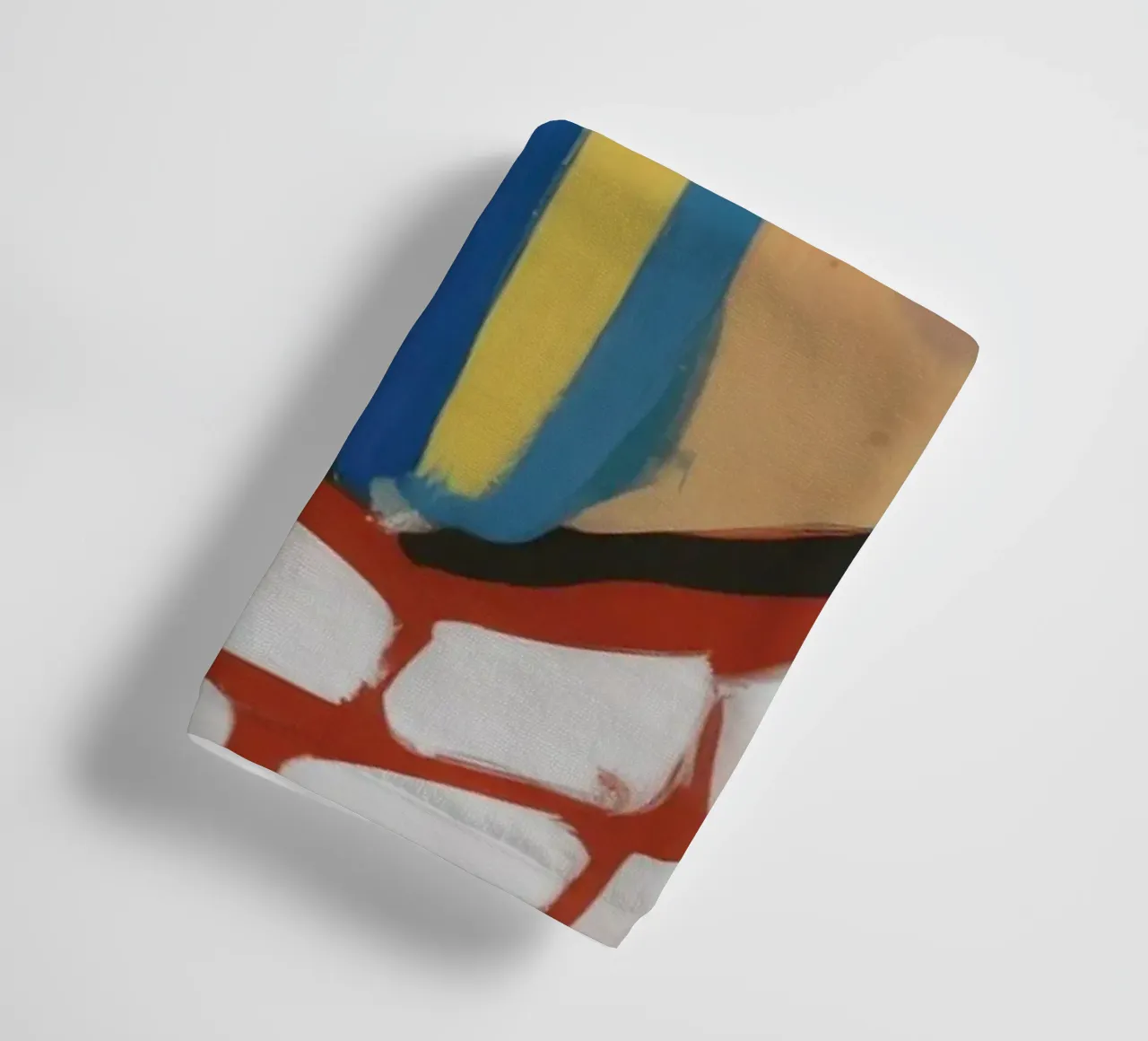 stekelig haar abstract badhanddoek van Muse Fragments