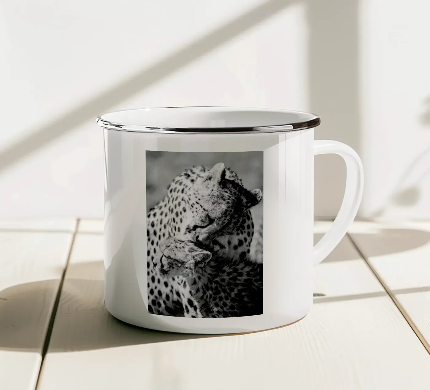 Bath Time enamel mug by Natural Kingdom