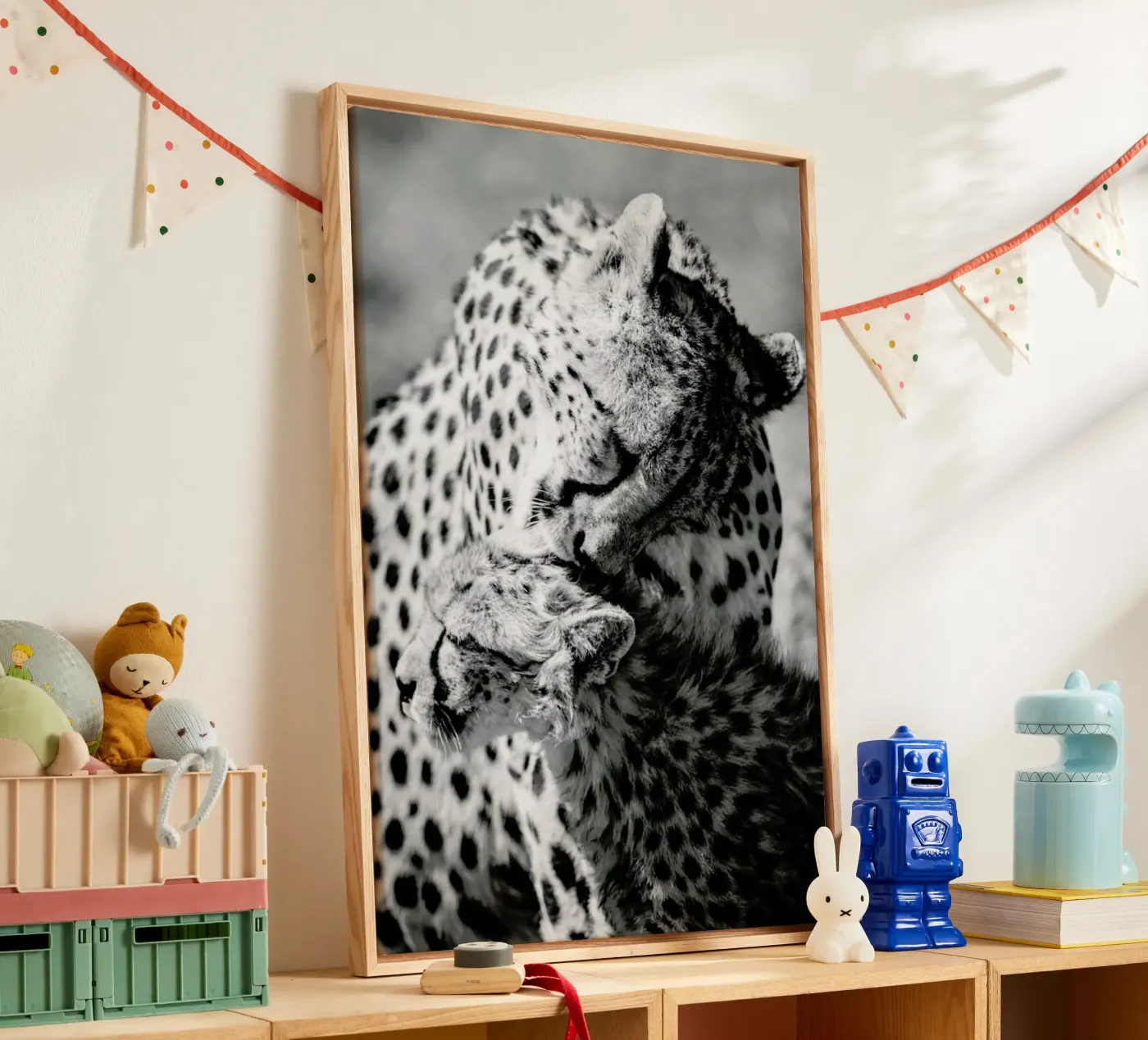 Bath Time canvas van Natural Kingdom