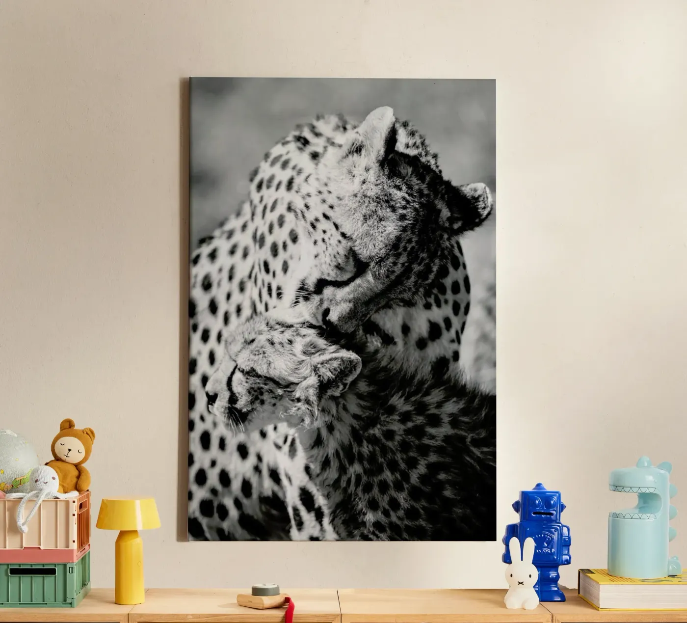 Bath Time canvas van Natural Kingdom