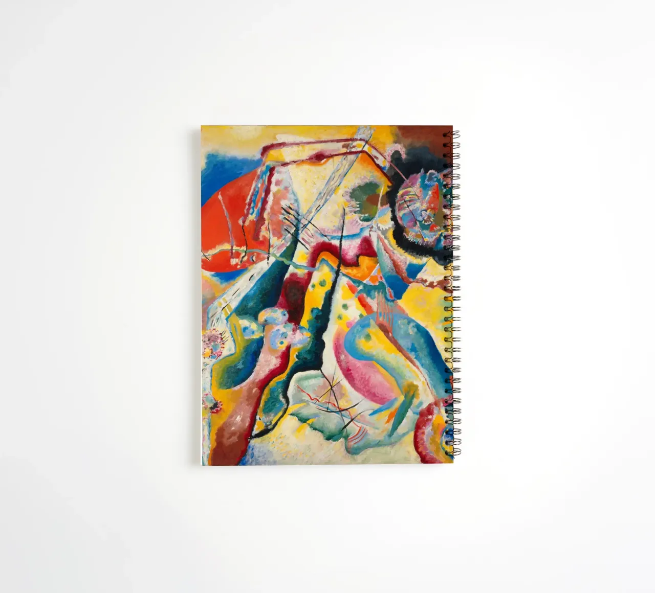Painting with Red Spot by Wassily Kandinsky 1914 Ringbuch von Venus Art