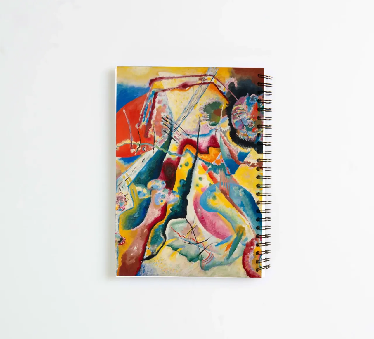 Painting with Red Spot by Wassily Kandinsky 1914 Ringbuch von Venus Art