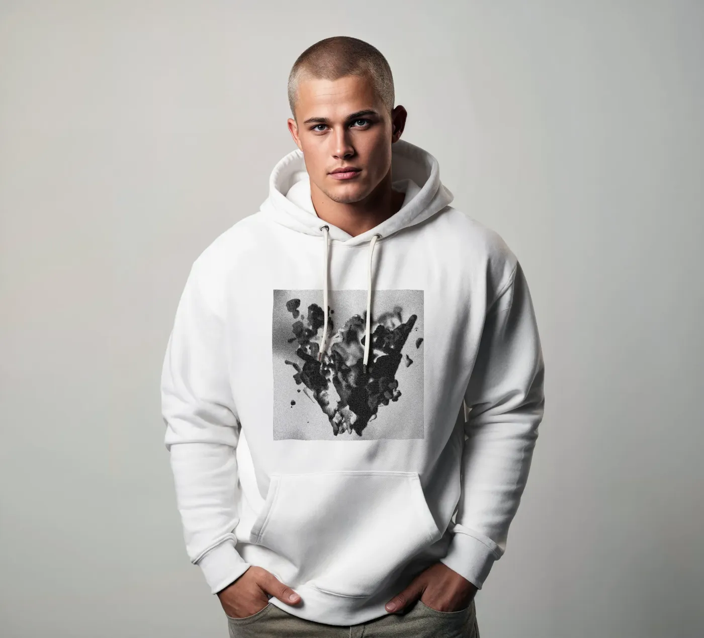 Solid Smoke hoodie van Khyati Trehan