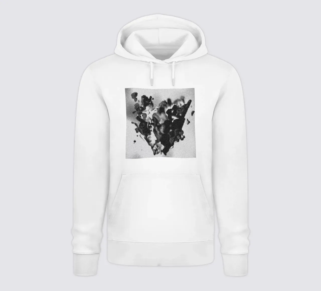 Solid Smoke hoodie by Khyati Trehan