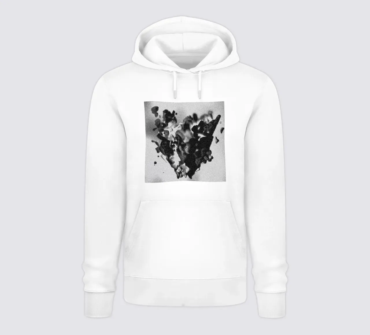Solid Smoke hoodie by Khyati Trehan