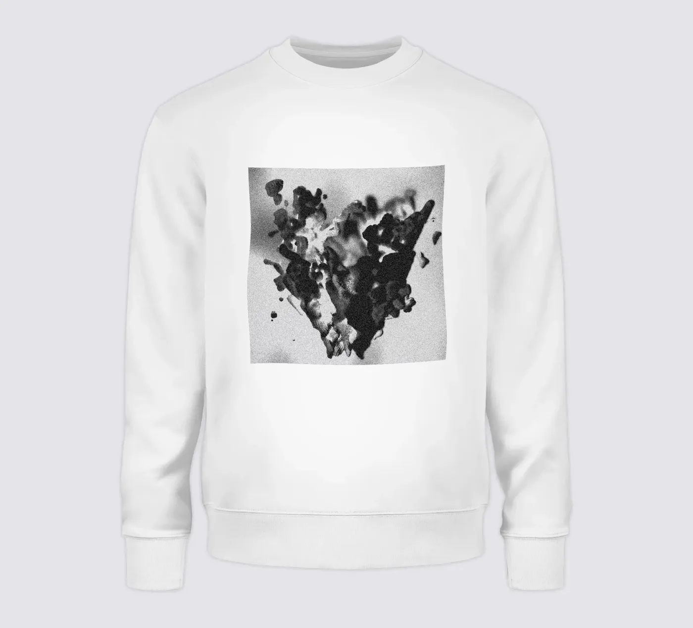 Solid Smoke sweatshirt by Khyati Trehan
