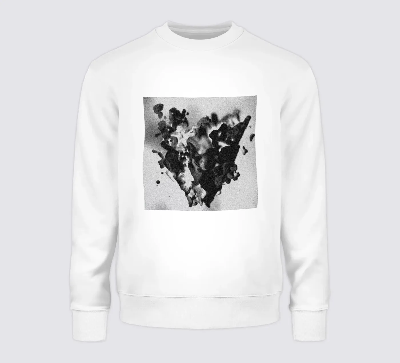 Solid Smoke sweatshirt by Khyati Trehan