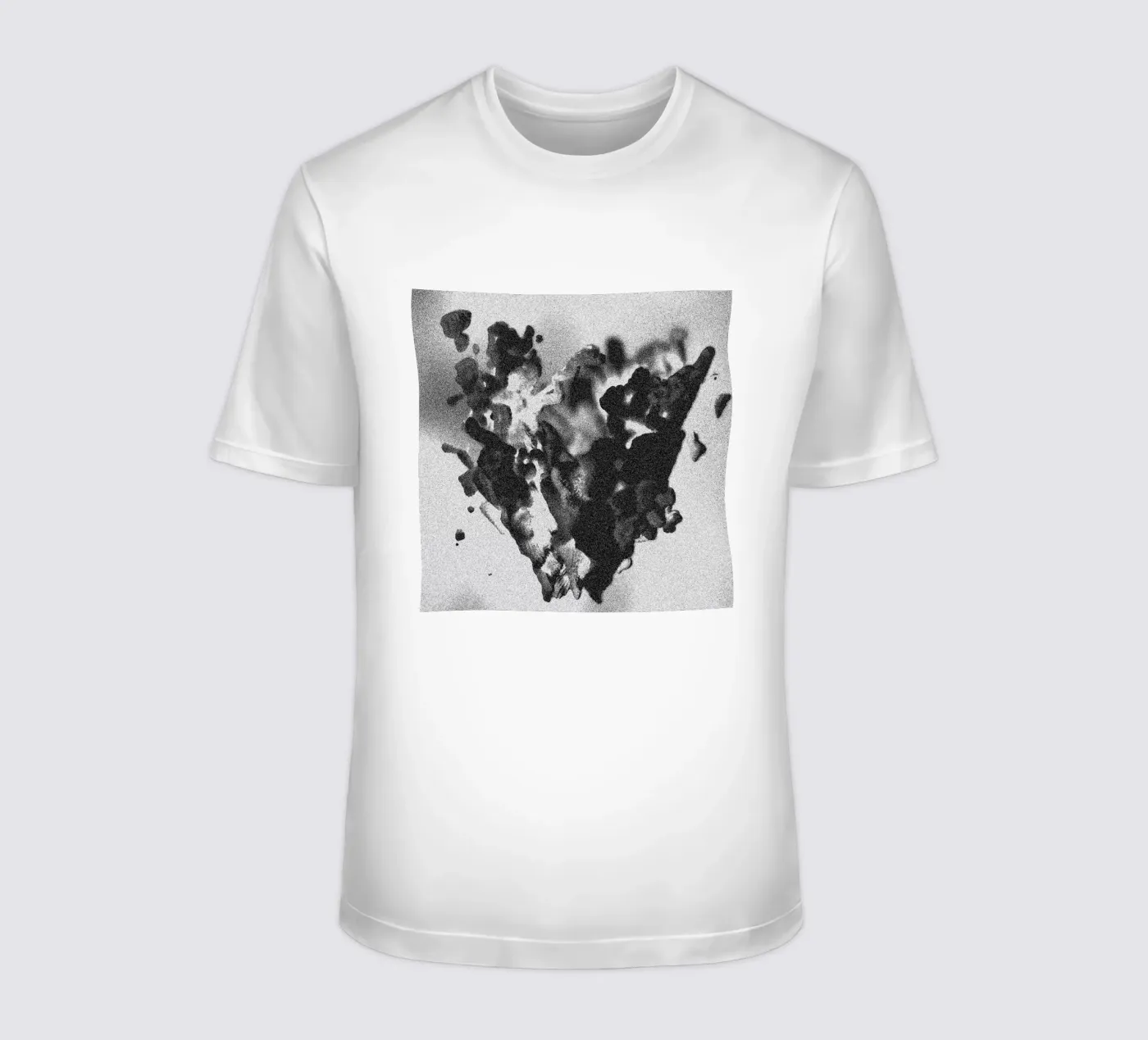 Solid Smoke T-Shirt von Khyati Trehan