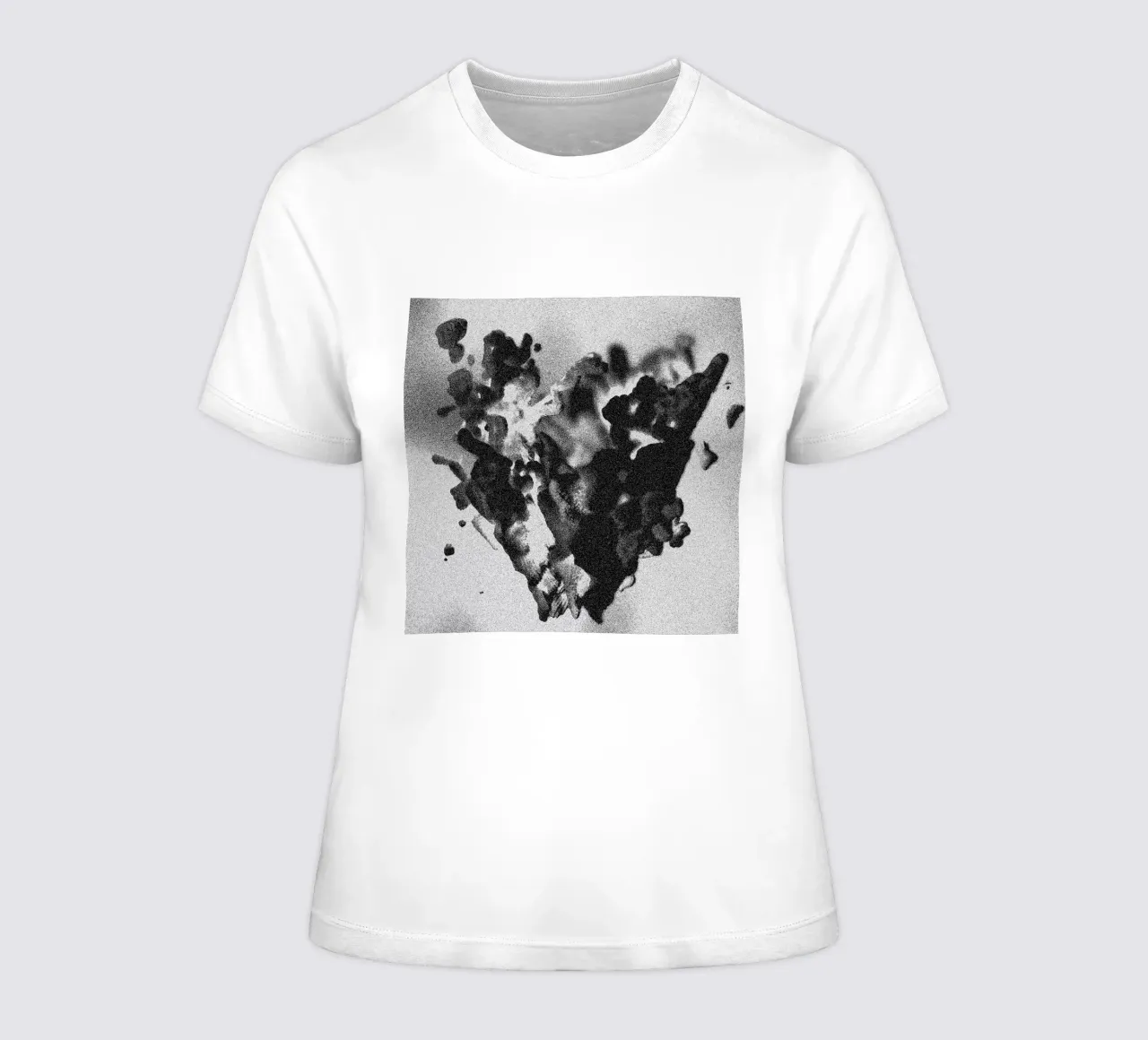 Solid Smoke t-shirt da donna da Khyati Trehan