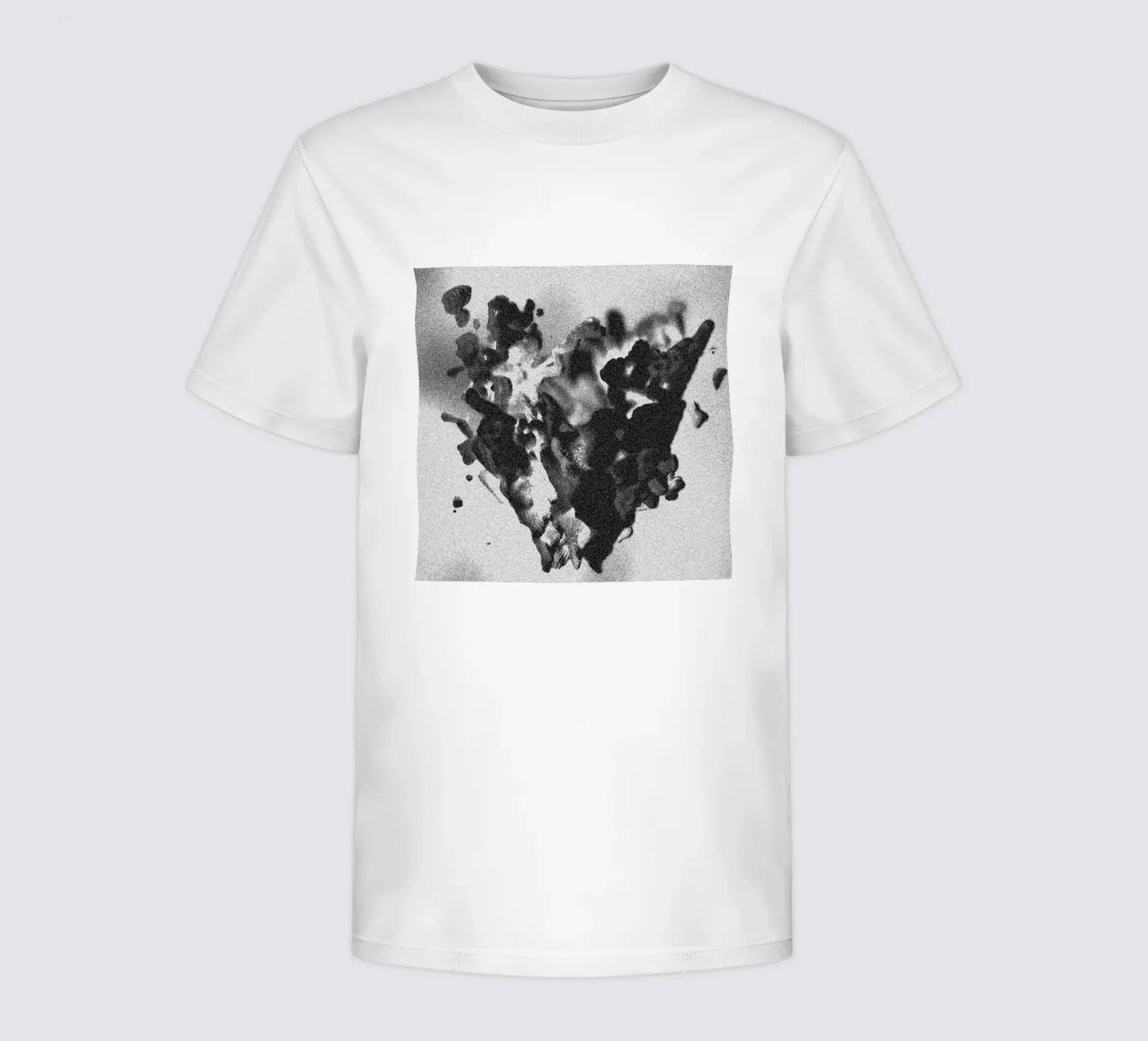 Solid Smoke Kinder T-Shirt von Khyati Trehan