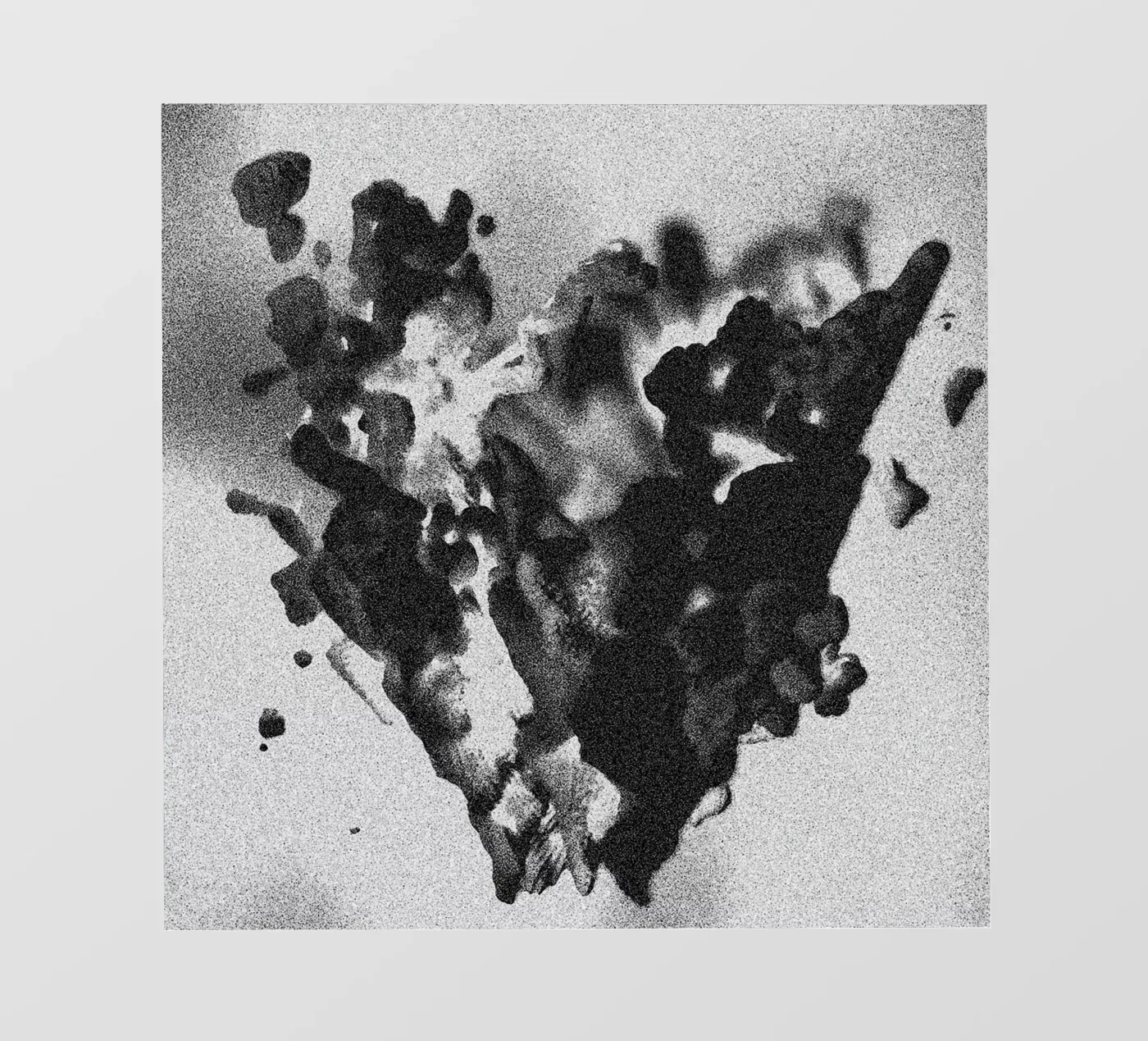 Solid Smoke pvc-zeil van Khyati Trehan