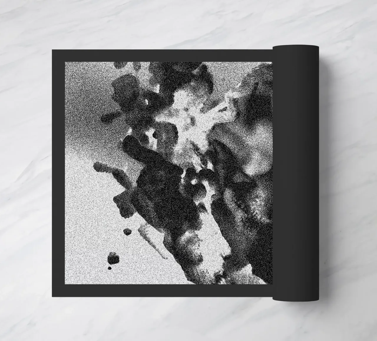 Solid Smoke deurmat van Khyati Trehan