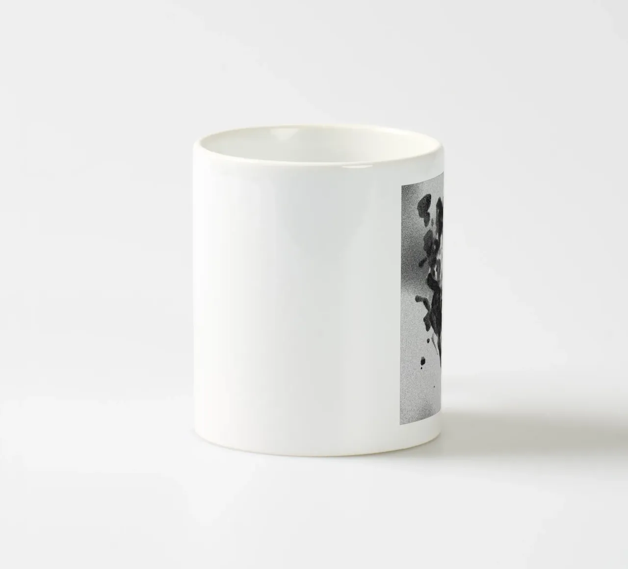 Solid Smoke ceramic mug by Khyati Trehan