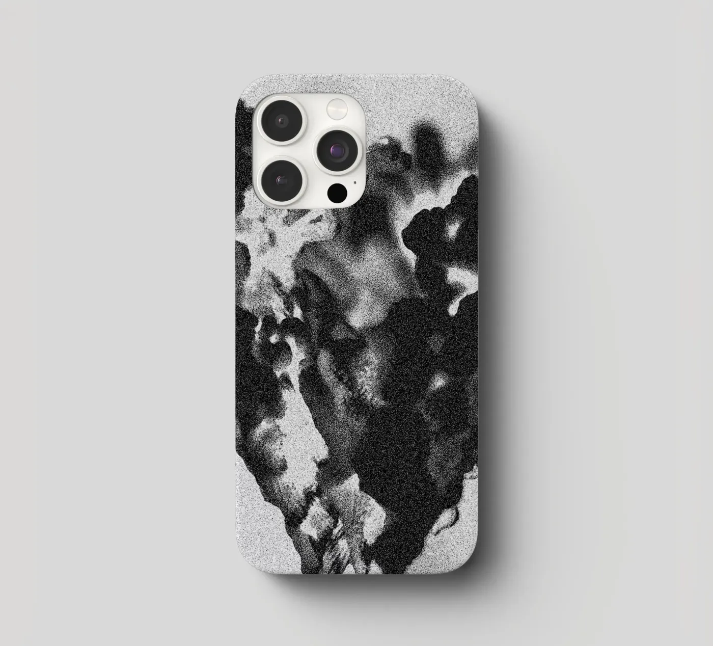Solid Smoke iphone case by Khyati Trehan
