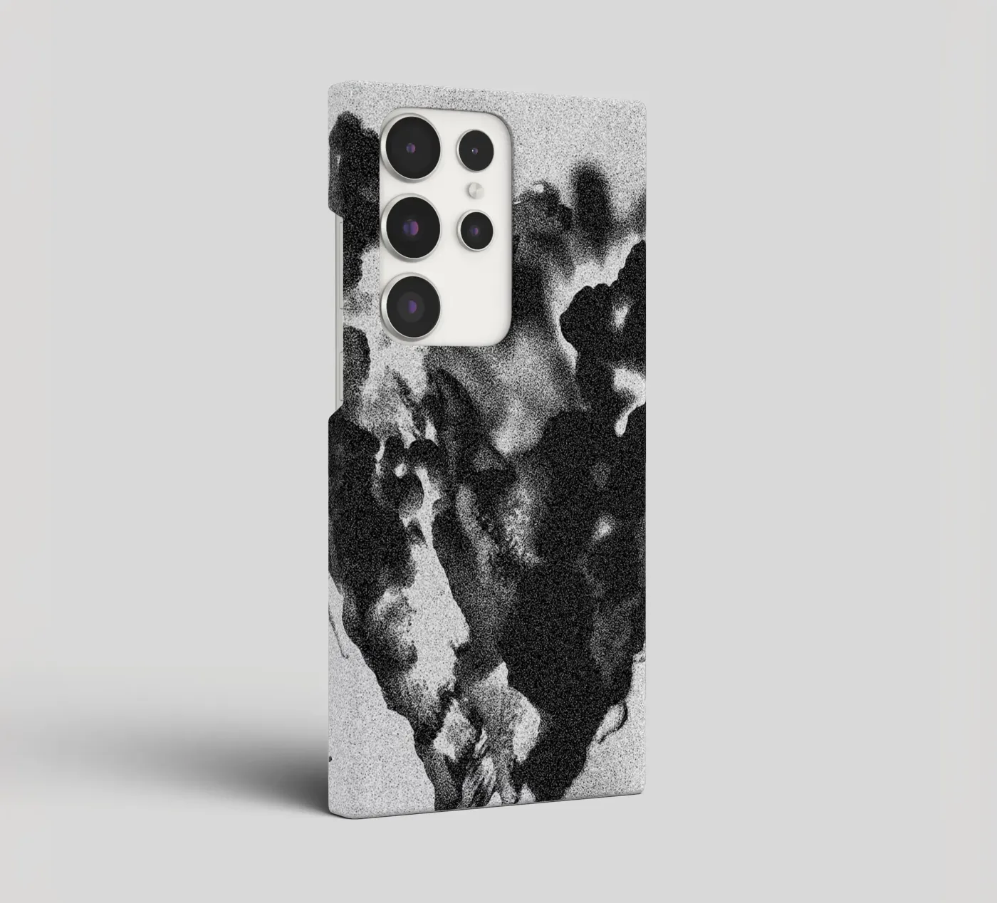 Solid Smoke samsung phone case by Khyati Trehan